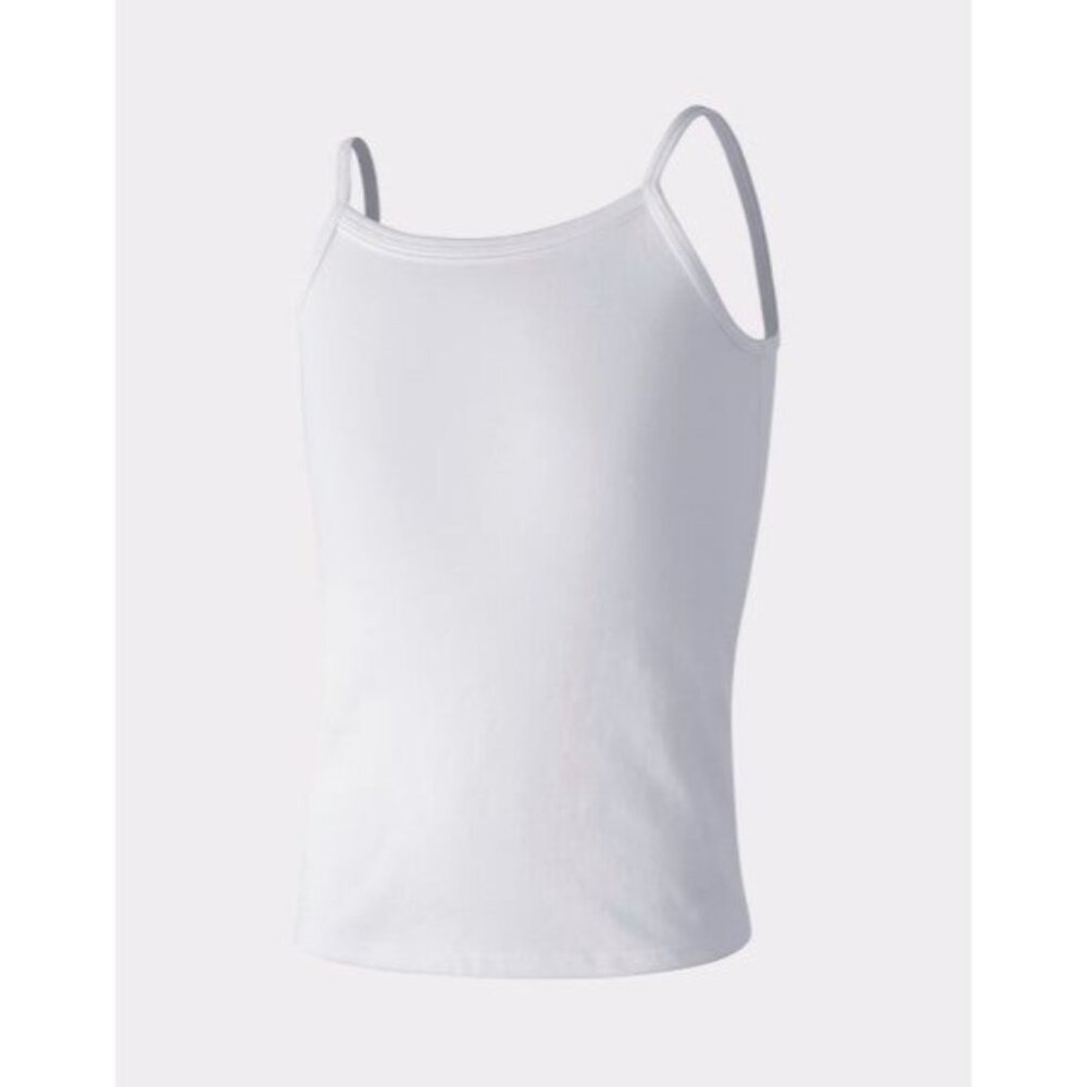10 Hanes Girls Cotton Camis Tank Tops SIZE SMALL (6)